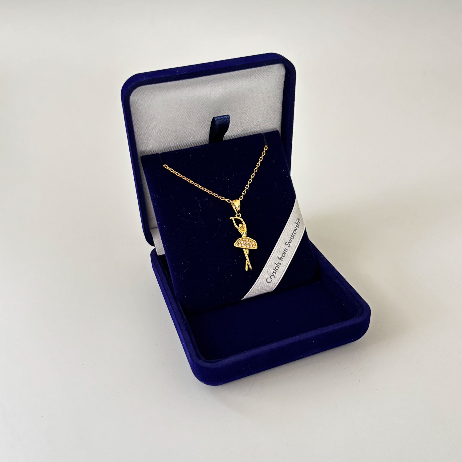 Collier avec Pendentif Danseuse Ballerine - Swarovski® Elements Oh, mes Bijoux !