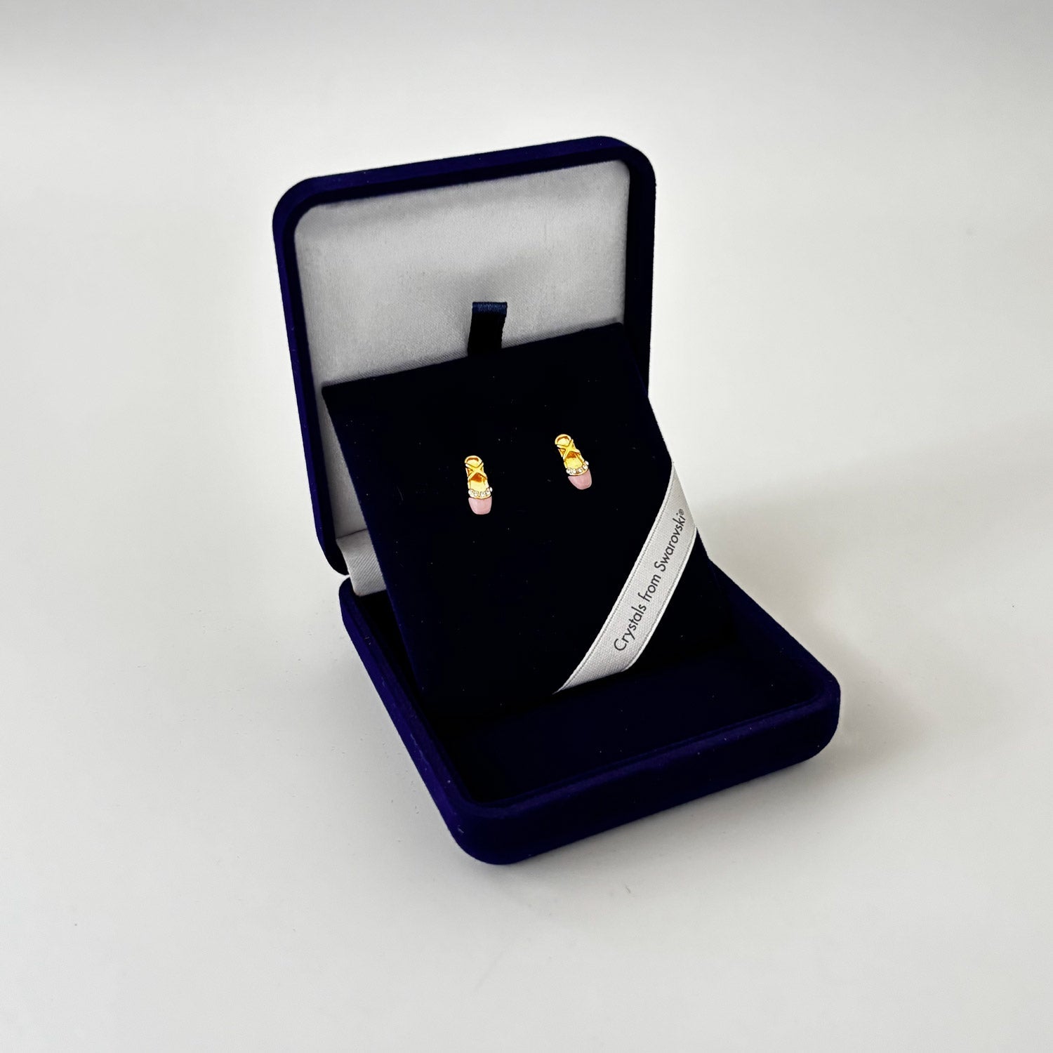 Boucles d'Oreilles Chaussons de Ballerine avec Cristal Swarovski® Elements Oh, mes Bijoux !