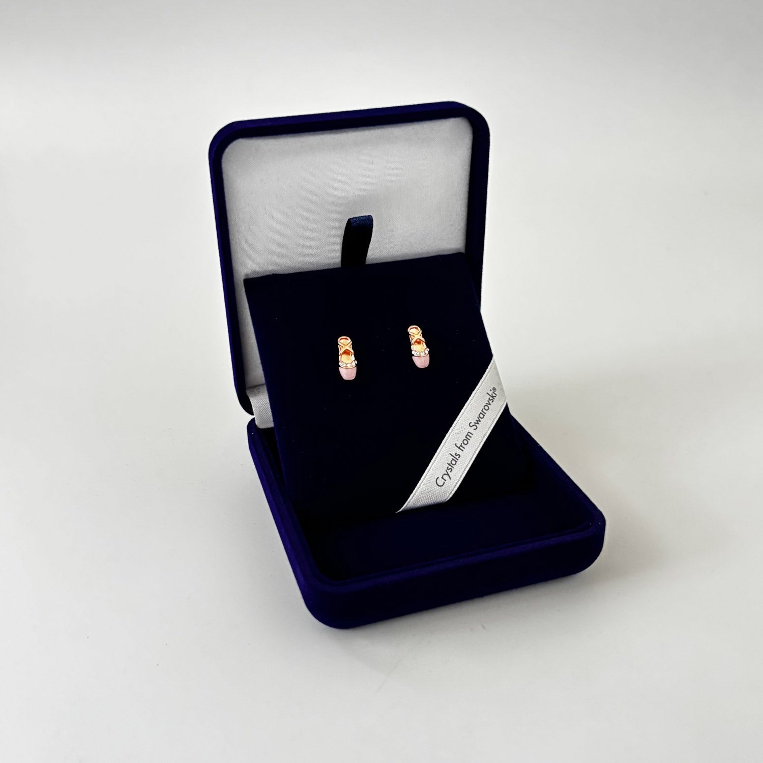 Boucles d'Oreilles Chaussons de Ballerine avec Cristal Swarovski® Elements Oh, mes Bijoux !