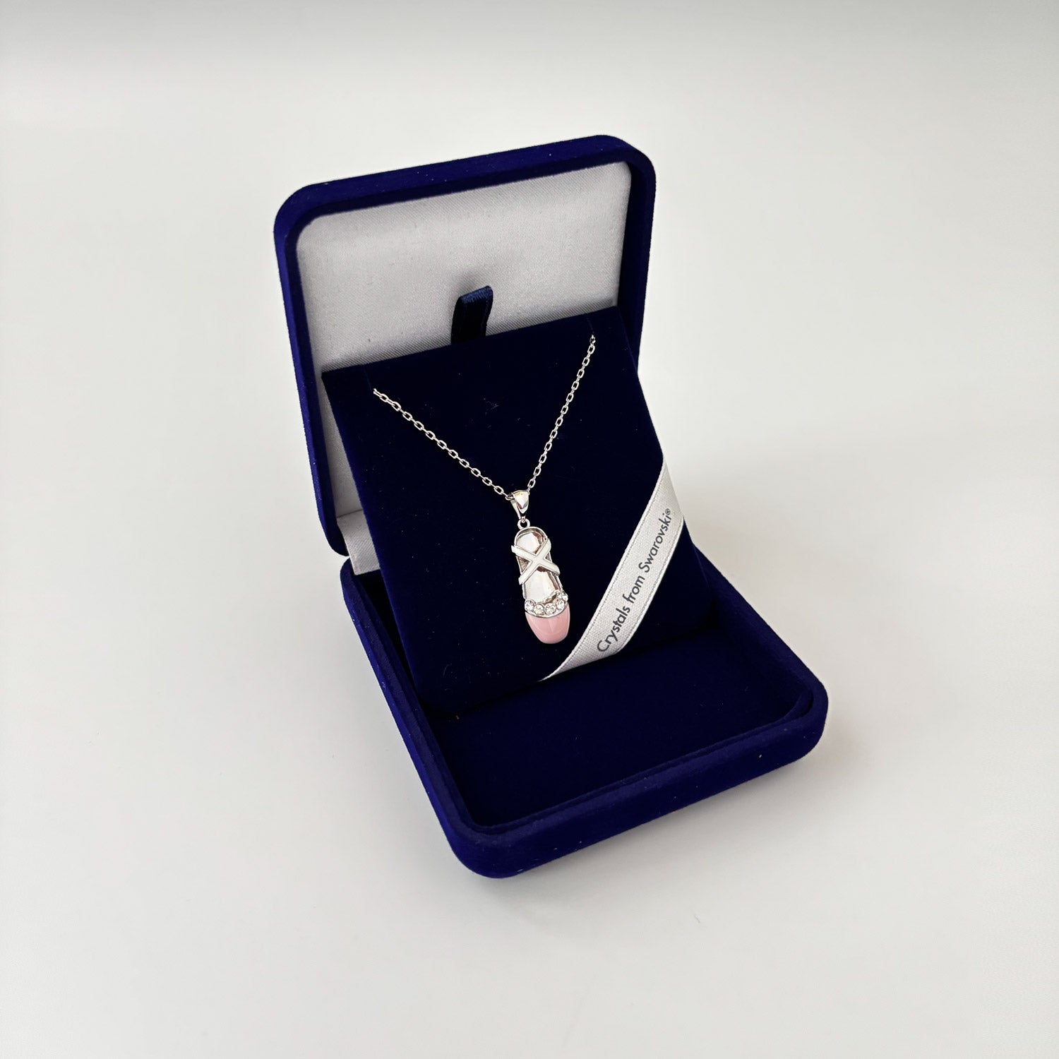Collier avec Pendentif Chausson de Ballerine – Swarovski® Elements Oh, mes Bijoux !