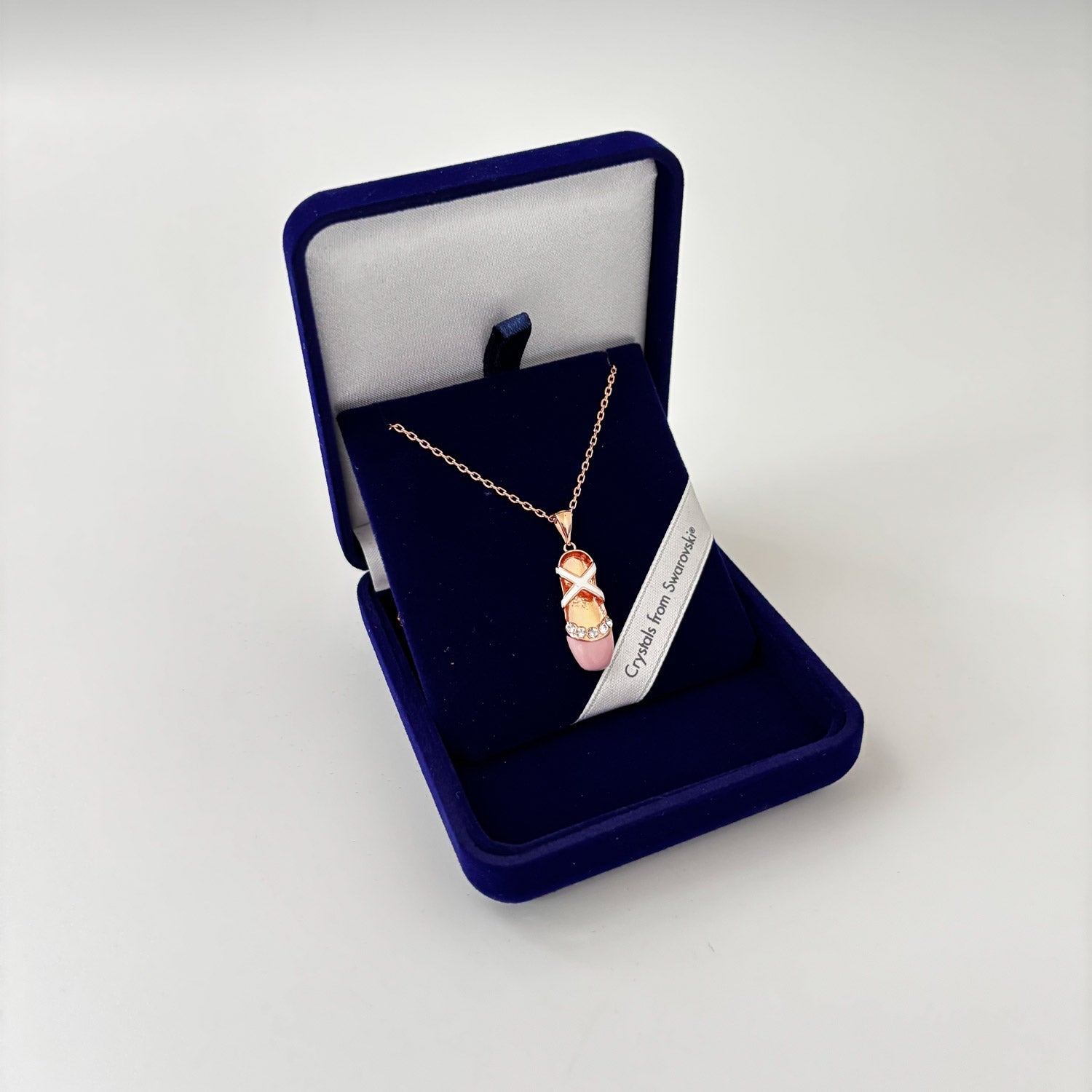 Collier avec Pendentif Chausson de Ballerine – Swarovski® Elements Oh, mes Bijoux !
