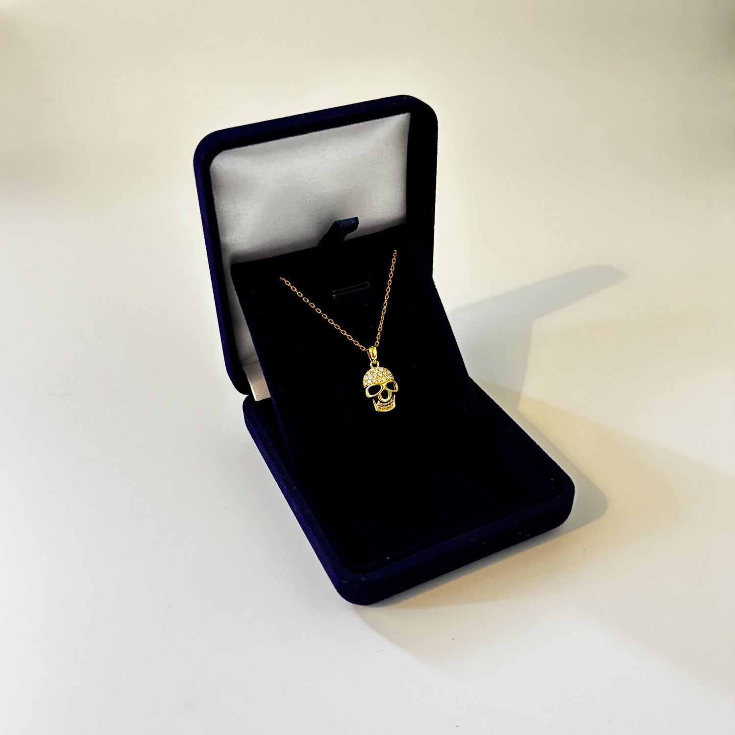 Collier avec Pendentif Tête de Mort – Swarovski® Elements Oh, mes Bijoux !