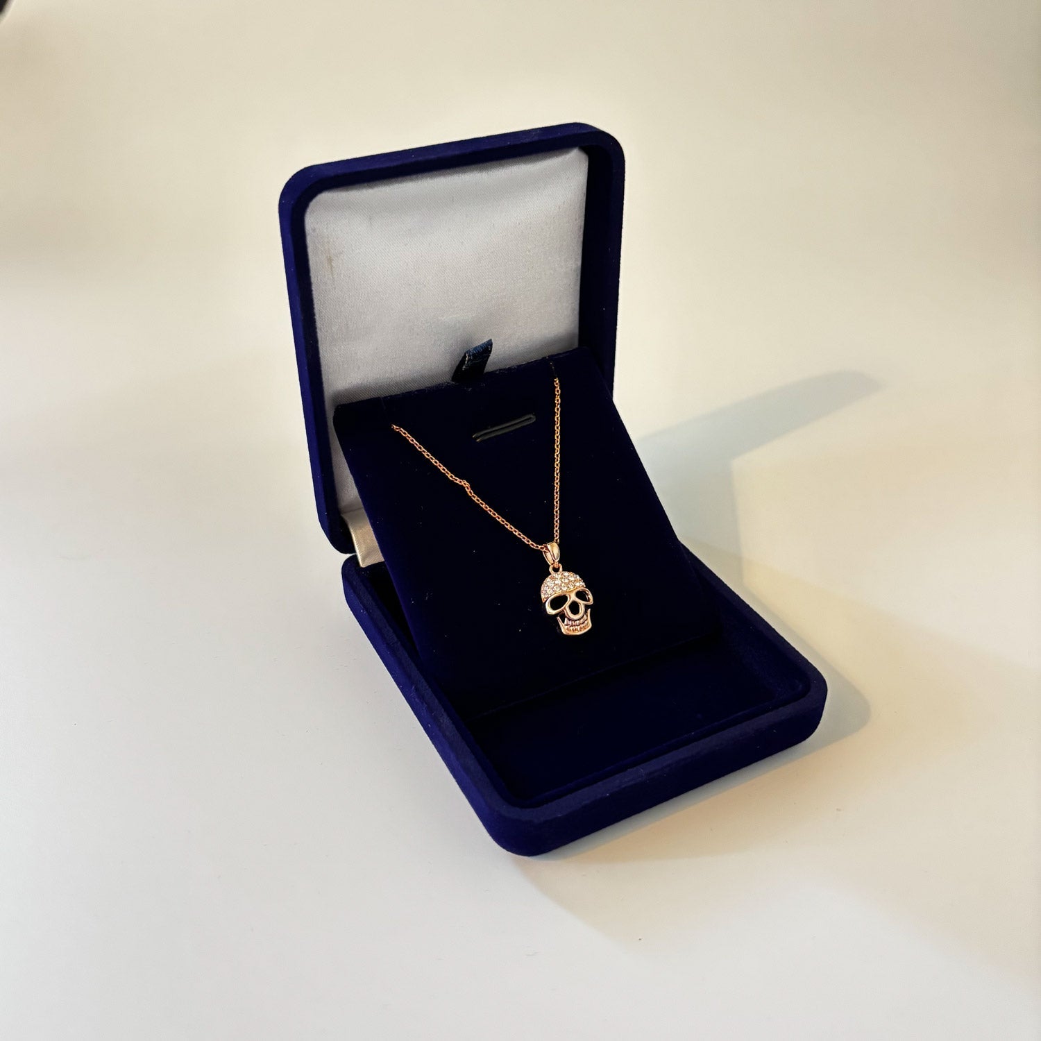 Collier avec Pendentif Tête de Mort – Swarovski® Elements Oh, mes Bijoux !
