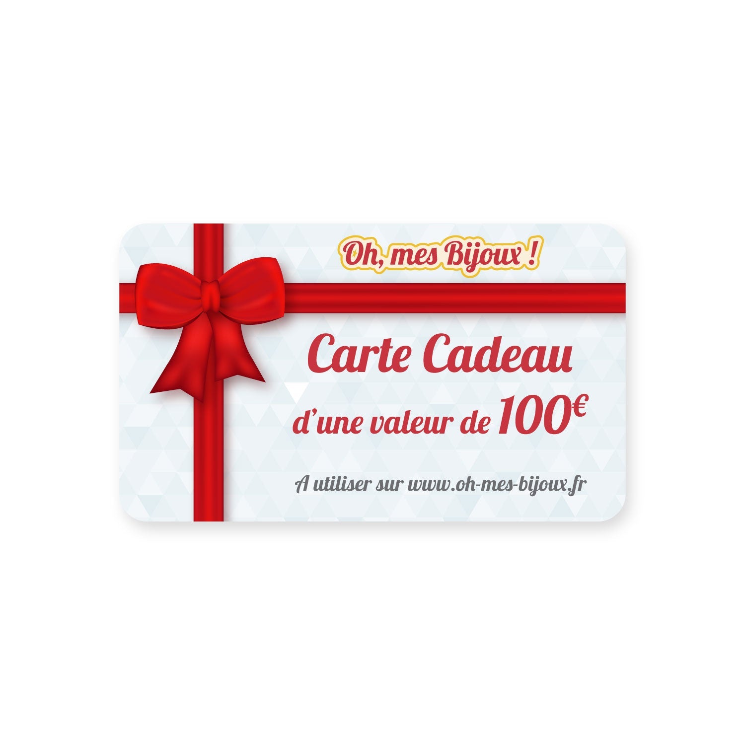 🎁 Carte Cadeau Bijoux – Offrez le choix parfait Oh, mes Bijoux !